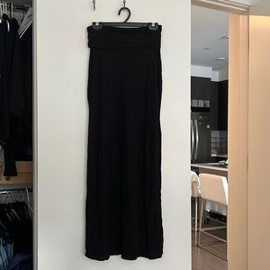 Forever 21 black maxi skirt